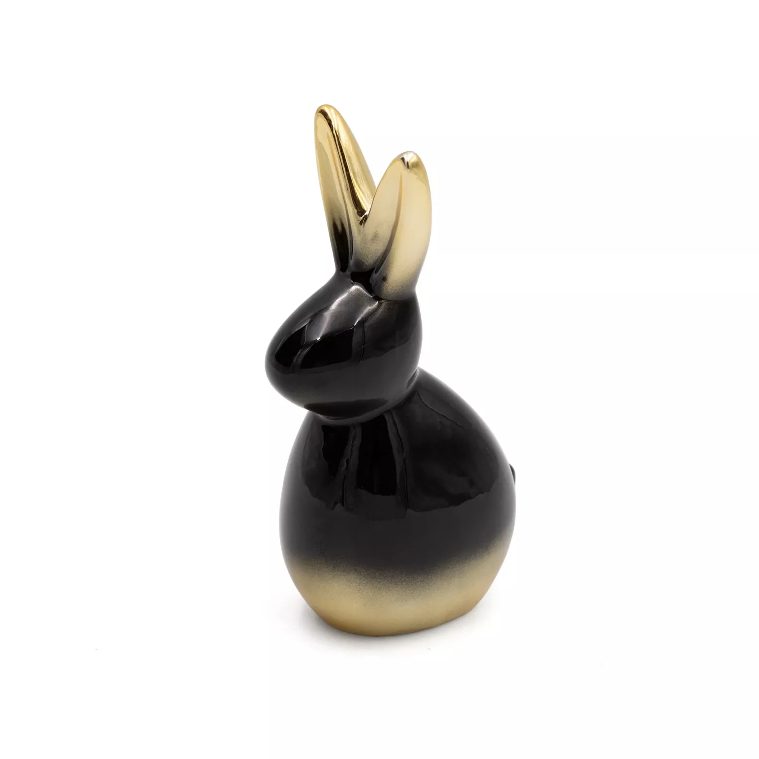 Figurka wielkanocna ZAJĄCZEK z glinki ceramicznej z efektem ombre