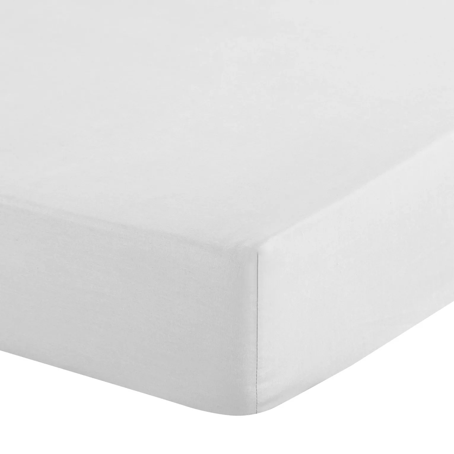 Prześcieradło z gumką 100x200 cm z mikrowłókna kolor biały 90 g/m2 SOFT Design 91 Eurofirany