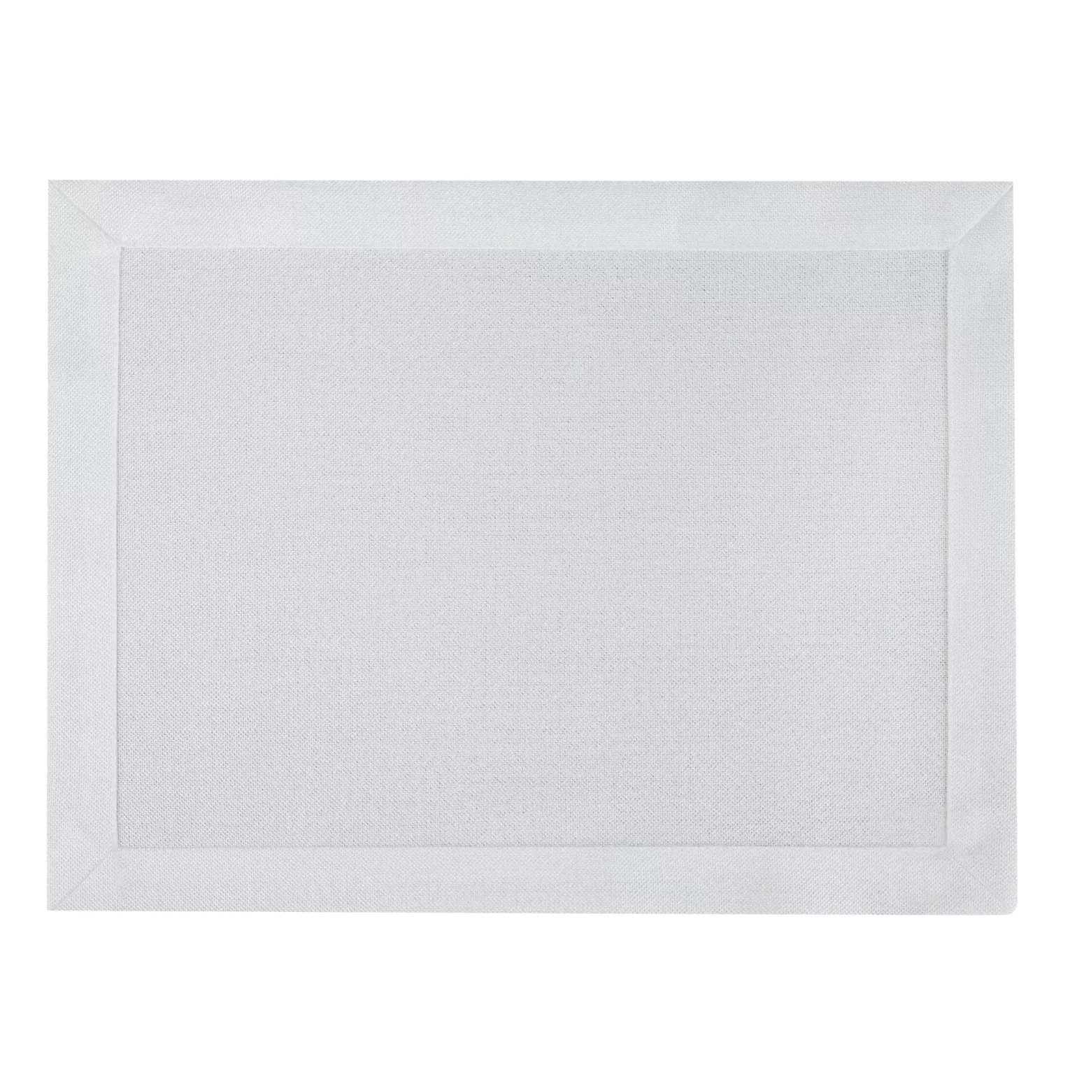 Komplet podkładek na stół 4 szt biała 30x40 cm z mereżką ANABEL