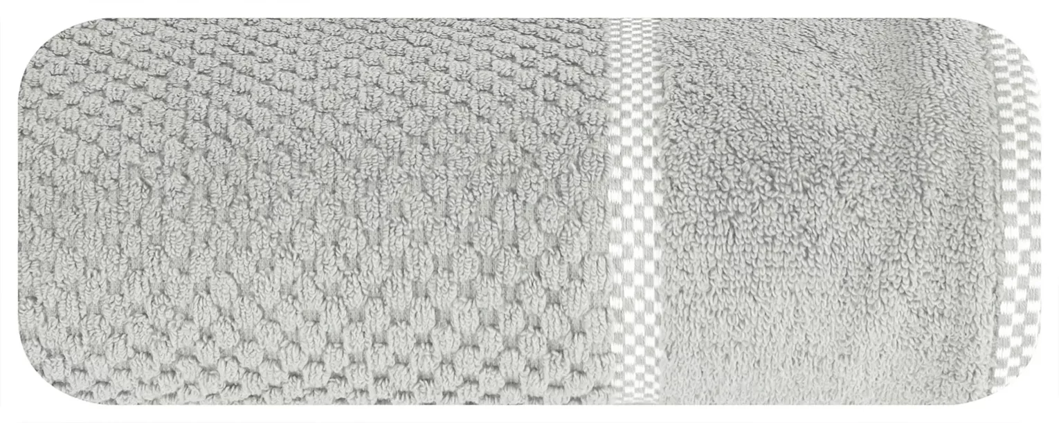 Ręcznik kąpielowy 50X90 cm bawełniany kolor jasnoszary 540 g/m2 CALEB Eurofirany