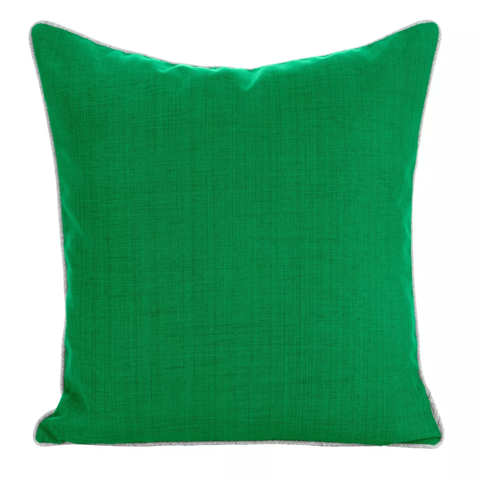 Poszewka na poduszkę 45x45 cm z gładkiej tkaniny wodoodpornej do ogrodu i na taras zielona GARDEN 3 Eurofirany