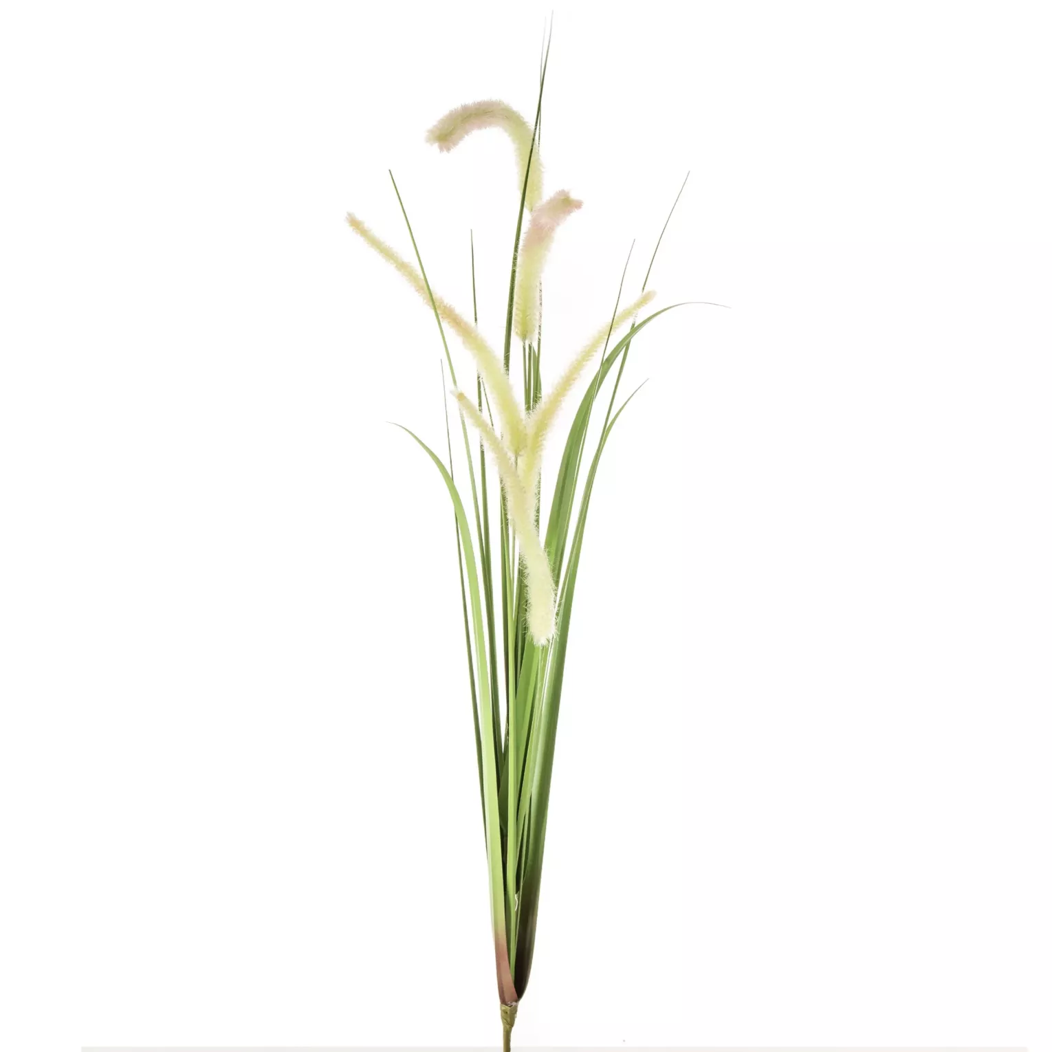 Trawa sztuczna z długimi kłosami jasnozielona 53 cm