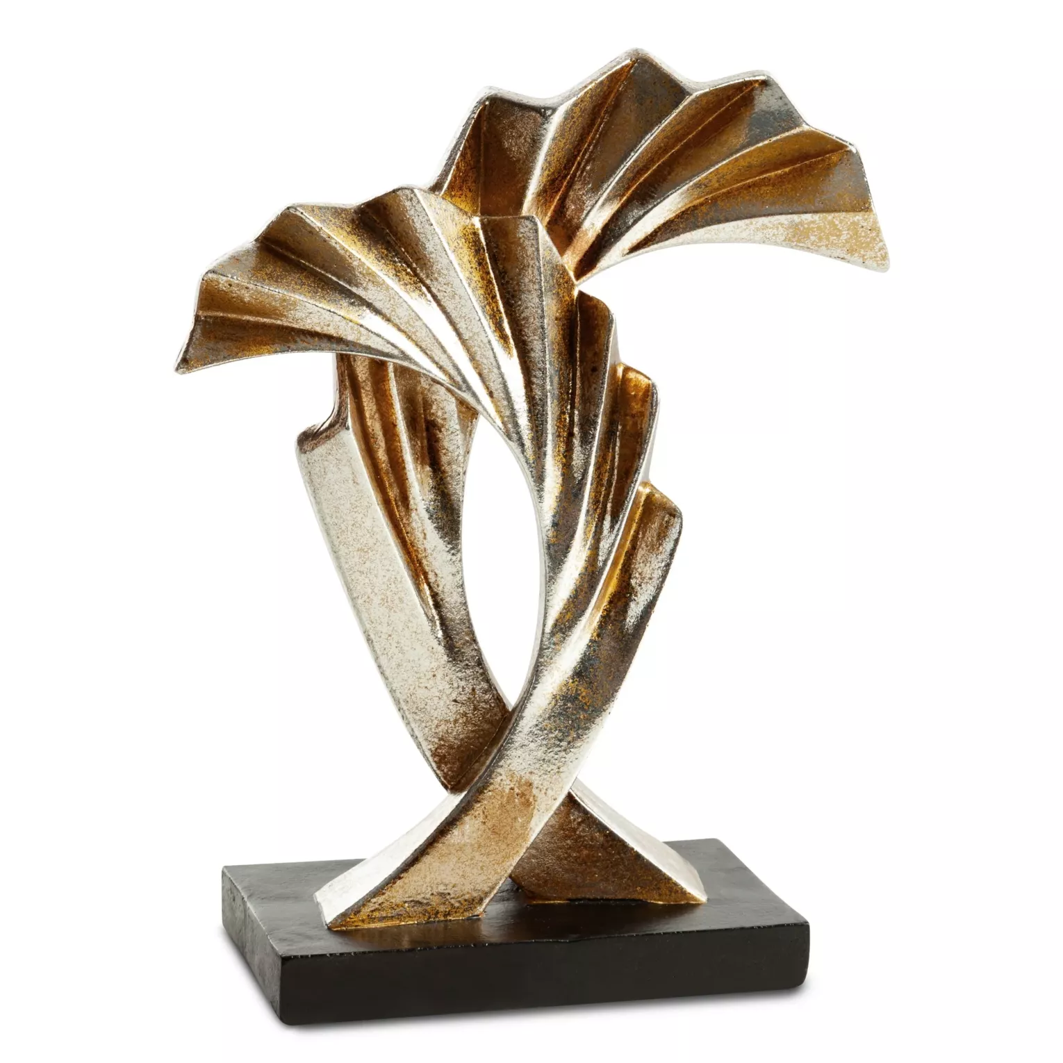 Figurka złoto-czarna półmatowa 20x8x25 cm ZOE Eurofirany