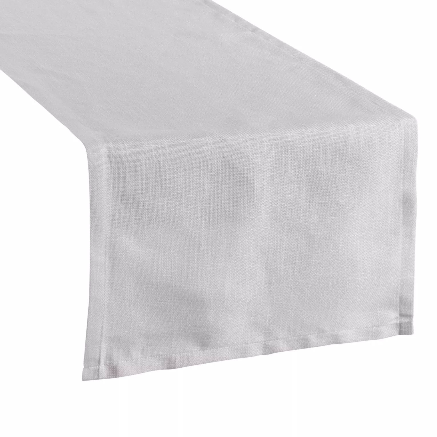 Bieżnik na stół beżowo, naturalny 40x140 cm SUMMER 10 z gładkiej i miękkiej tkaniny