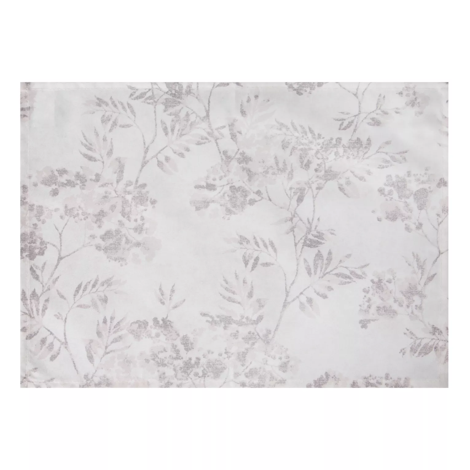 Komplet podkładek 4 szt kremowo, beżowy 30x40 cm wodoodporny GARDEN na taras oraz balkon z motywem roślinnym