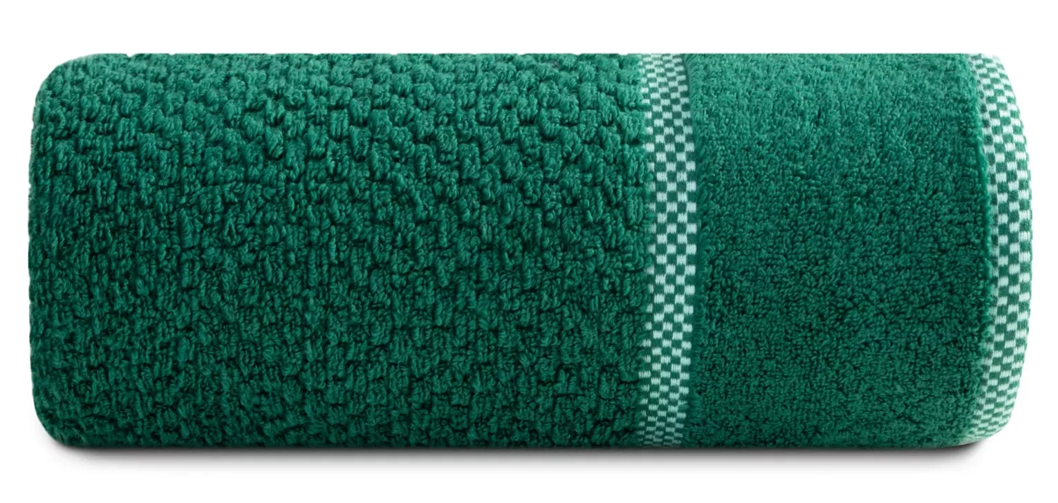 Ręcznik kąpielowy 50X90 cm bawełniany kolor ciemnozielony 540 g/m2 CALEB Eurofirany
