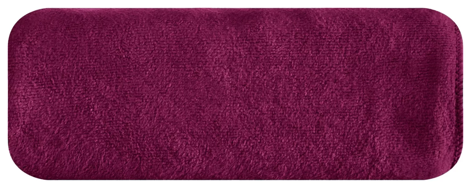 Ręcznik szybkoschnący 50x90 cm z mikrofibry kolor amarantowy 380 g/m2 AMY Eurofirany