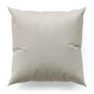 Poszewka na wymiar naturalna z tkaniny o grubym splocie i efektem melanżu