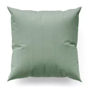 Poszewka na wymiar miętowa z tkaniny strukturalnej z delikatnym połyskiem