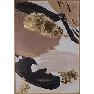 Obraz abstrakcyjny ręcznie malowany na płótnie Eurofirany