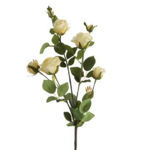 Kwiat sztuczny dekoracyjny RÓŻA Eurofirany