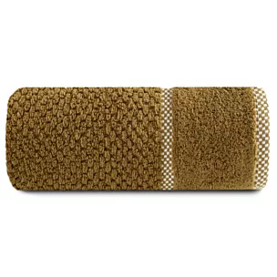 Ręcznik kąpielowy 70x140 cm bawełniany kolor miodowy 540 g/m2 CALEB Eurofirany