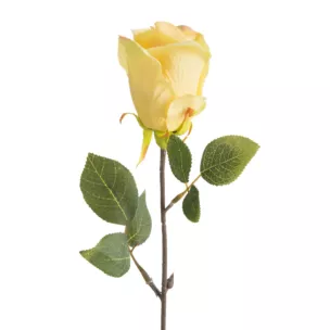 Kwiat sztuczny dekoracyjny RÓŻA Eurofirany