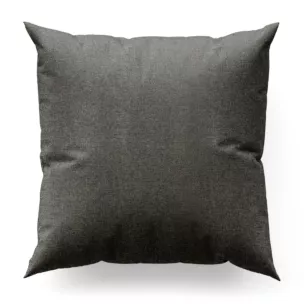 Poszewka na wymiar stalowa o naturalnym charakterze, z widocznym, ozdobnym splotem