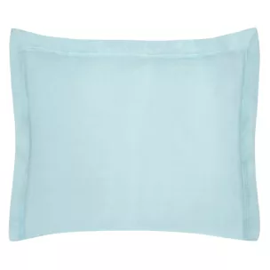 Poszewka na poduszkę 70x90 cm bawełniana z satynowym połyskiem błękitna błękitna NOVA COLOUR Eurofirany