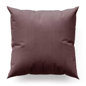 Poszewka szyta pudrowo różowa z miękkiej tkaniny welwetowej