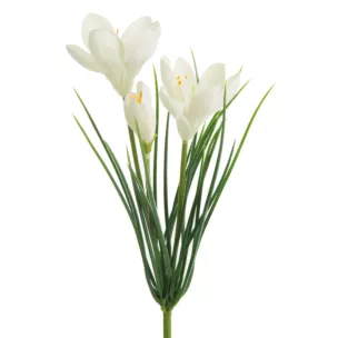Kwiat sztuczny dekoracyjny KROKUS Eurofirany