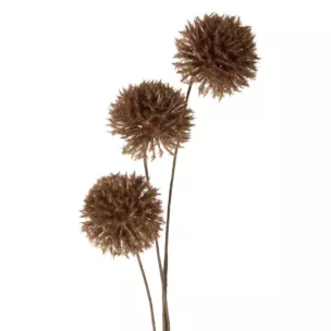 Gałązka CZOSNEK OZDOBNY-kwiat sztuczny dekoracyjny Eurofirany