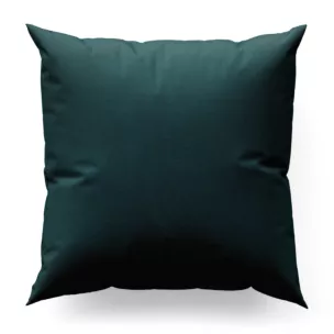 Poszewka szyta DORA - HIT granatowa z miękkiej tkaniny o welurowej strukturze