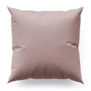 Poszewka na wymiar pudrowo różowa o naturalnym charakterze, z widocznym, ozdobnym splotem