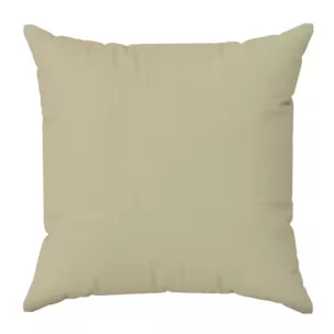 Poszewka szyta STYLE beżowa o naturalnym charakterze, z widocznym, ozdobnym splotem