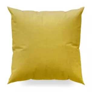 Poszewka szyta ITALIA złota z tkaniny welwetowej o delikatnym połysku