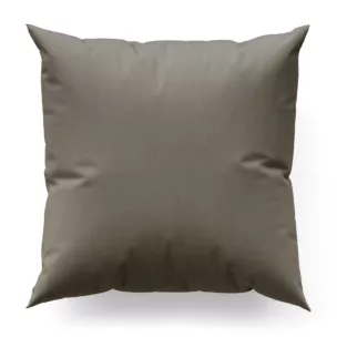 Poszewka na wymiar jasnobrązowa z tkaniny blackout zaciemniającej w 100% o naturalnej strukturze