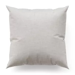 Poszewka szyta GEONOA beżowa z miękkiej tkaniny o naturalnym charakterze z widocznym ozdobnym splotem