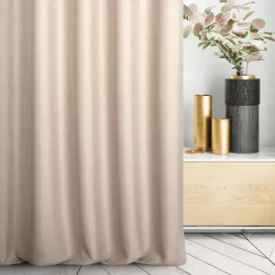 Tkanina zasłonowa zaciemniająca z delikatnym efektem melanżu Eurofirany