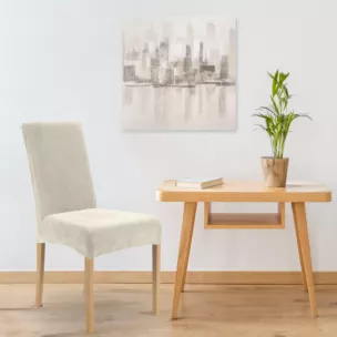 Uniwersalny pokrowiec na krzesło welwetowy nie wchłaniający wilgoci DESIGN 91