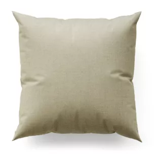 Poszewka na wymiar ciemnobeżowa z tkaniny z jodełkowym wzorem geometrycznym