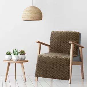 Narzuta na fotel-koc 70x160 cm ciemnobrązowa miękka i miła w dotyku z wytłaczanym wzorem 3D CINDY 6 DESIGN 91 Eurofirany