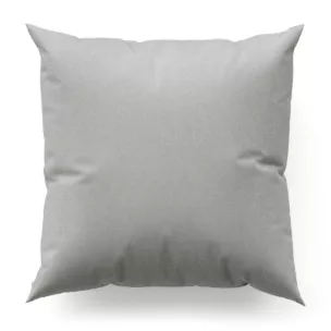 Poszewka szyta srebrno granatowa z tkaniny z dodatkiem połyskującej nici, z widocznym ozdobnym splotem