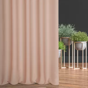 Tkanina zasłonowa zaciemniająca typu dimout półmatowa Eurofirany