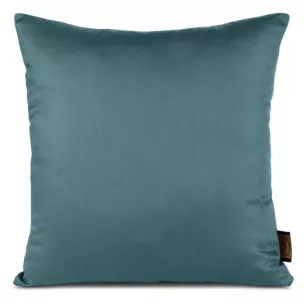 Poszewka na poduszkę 40x40 cm z satyny bawełnianej niebieska NOVA Eurofirany
