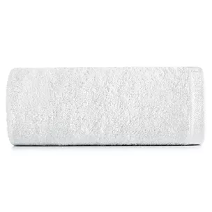 Ręcznik kąpielowy 50x90 cm bawełniany kolor biały z haftowanym logiem Eva Minge 550 g/m2 VENUS Eurofirany