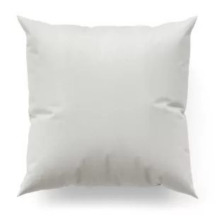 Poszewka na wymiar naturalna z tkaniny o szenilowej strukturze