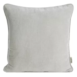 Poszewka na poduszkę 45x45 cm szenilowa, jasnobeżowa NILO Eurofirany