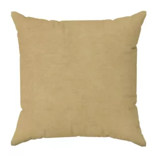 Poszewka szyta DORA - HIT złota z miękkiej tkaniny o welurowej strukturze