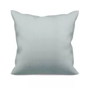 Poszewka szyta niebieska z gładkiej, przyjemnej w dotyku tkaniny z efektem melanżu