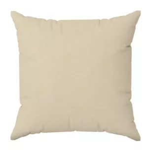 Poszewka na wymiar DORA - HIT kremowa z miękkiej tkaniny o welurowej strukturze