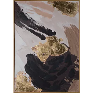 Obraz abstrakcyjny ręcznie malowany na płótnie Eurofirany