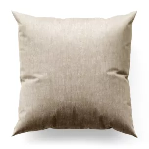 Poszewka szyta CANDY beżowa z tkaniny z strukturalnym spolotem