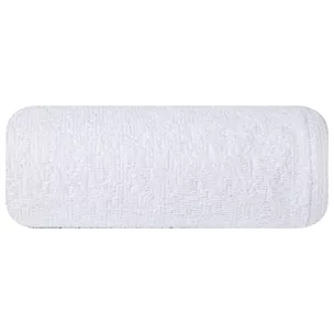 Ręcznik kąpielowy 70x140 cm bawełniany kolor biały 400 g/m2 GŁADKI 1 Eurofirany