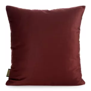 Poszewka na poduszkę 40x40 cm z satyny bawełnianej kolor burgundowy NOVA Eurofirany