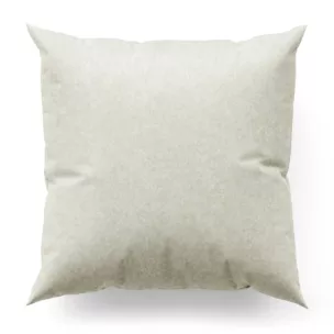 Poszewka szyta VISCAYA kremowa z melanżowej i miłej w dotyku tkaniny Italissima