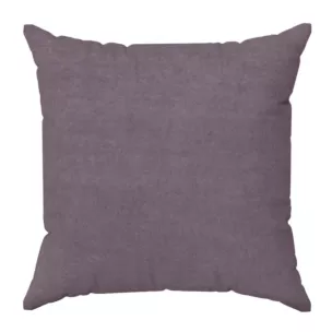 Poszewka szyta DORA - HIT fioletowa z miękkiej tkaniny o welurowej strukturze