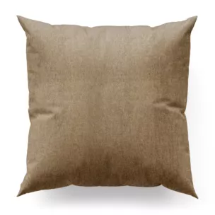 Poszewka na wymiar beżowa z tkaniny o szenilowej strukturze