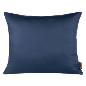 Poszewka na poduszkę 50x70 cm z satyny bawełnianej ciemnoniebieska NOVA Eurofirany