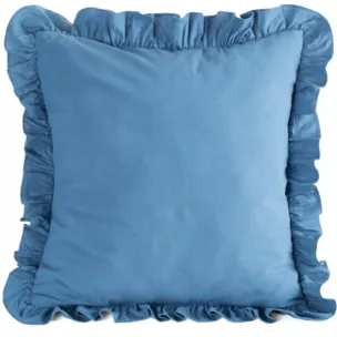 Poszewka na poduszkę 45x45 cm bawełniana z ozdobną falbanką Eurofirany